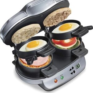 Hamilton Beach Dual Breakfast Sandwich Maker NIB